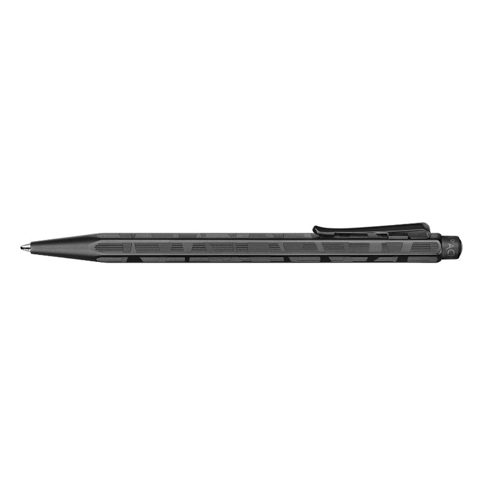 ECRIDOR™ BLACK LINES Set Ballpoint Pen and Leather Case