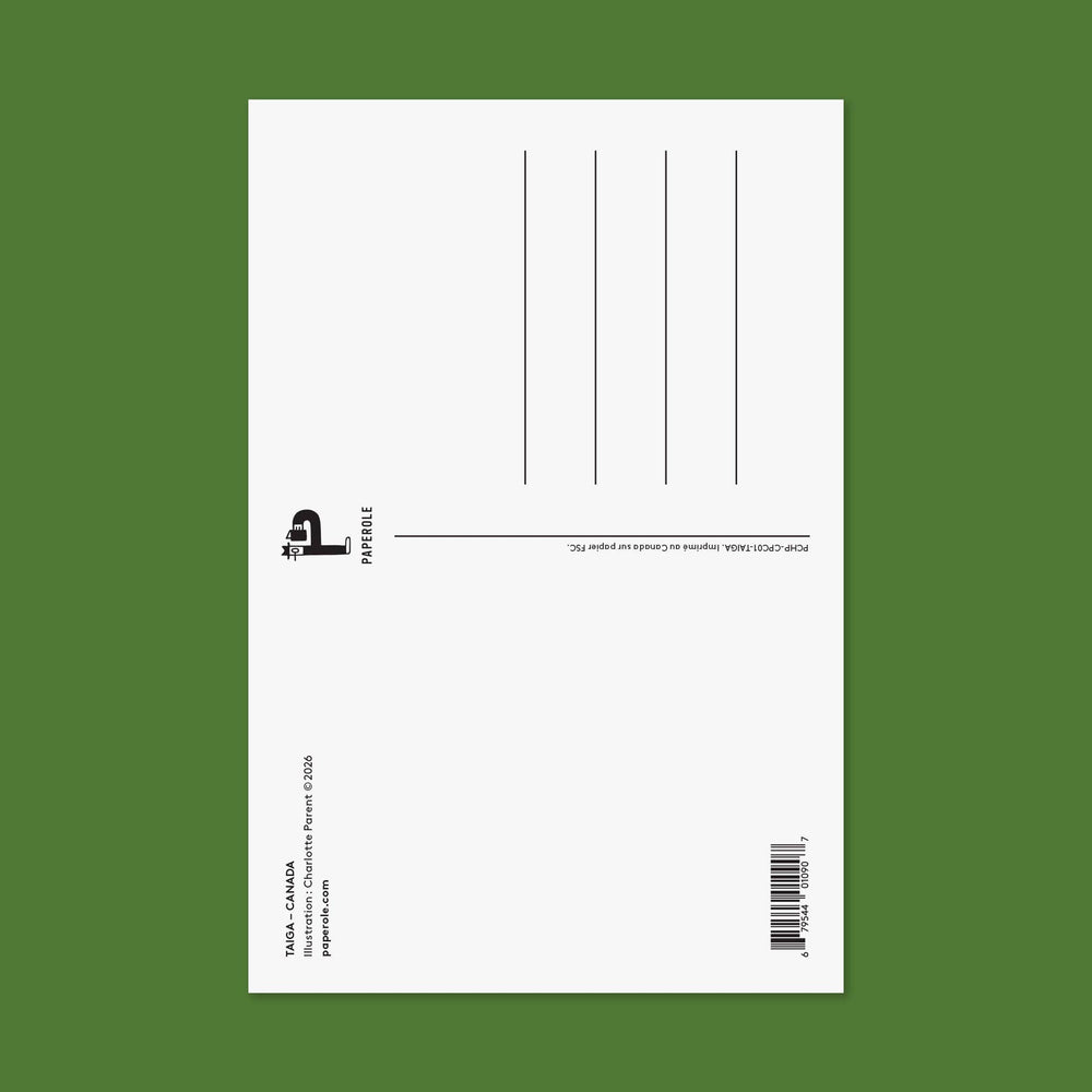 TAIGA – Canada Postcard