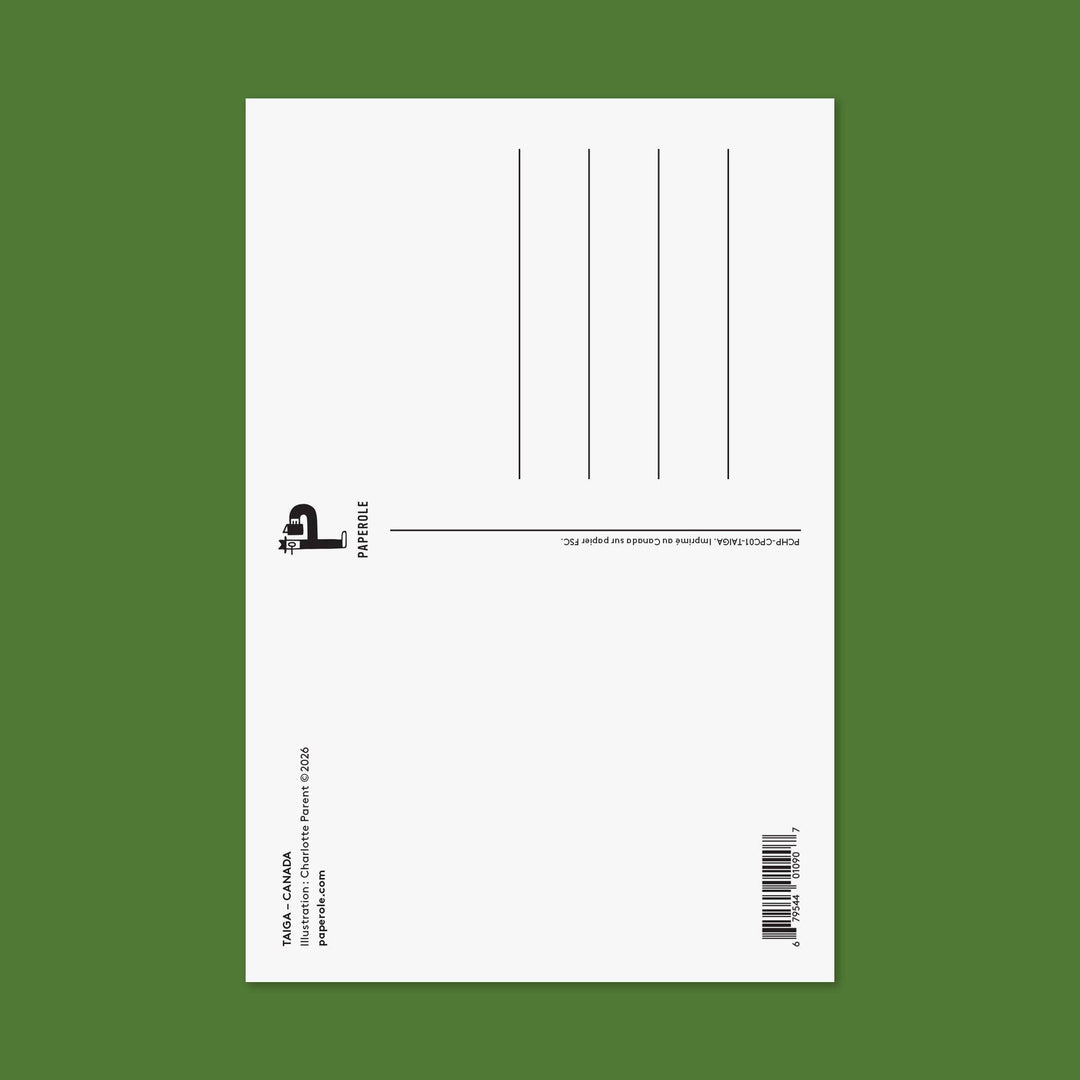 TAIGA – Canada Postcard
