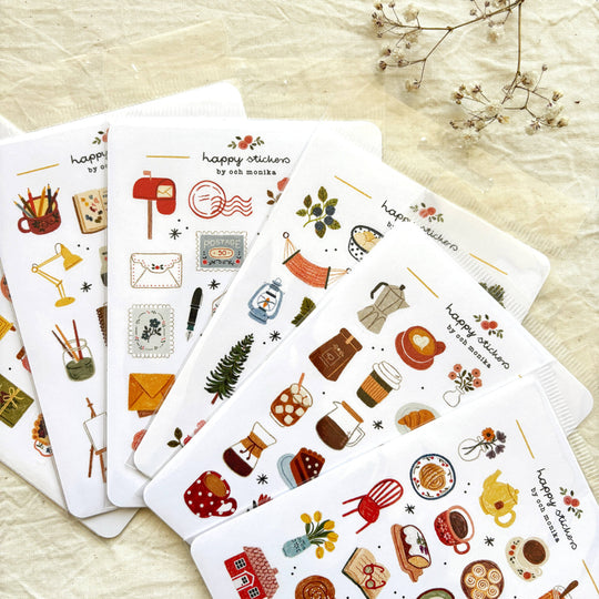 Hello Autumn - Sticker Sheet | Fall Planner Accessory