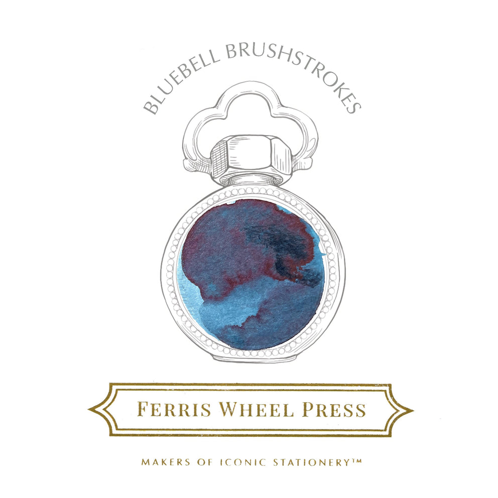 Ferris Wheel Press Ink - Bluebell Brushstroke