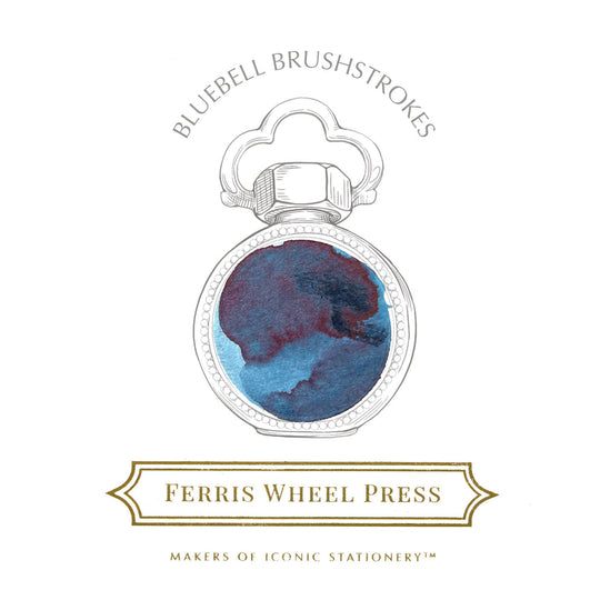 Ferris Wheel Press Ink - Bluebell Brushstroke