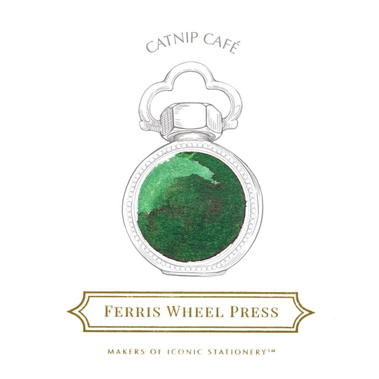 Ferris Wheel Press Fountain Pen Ink 10ml- Catnip Café