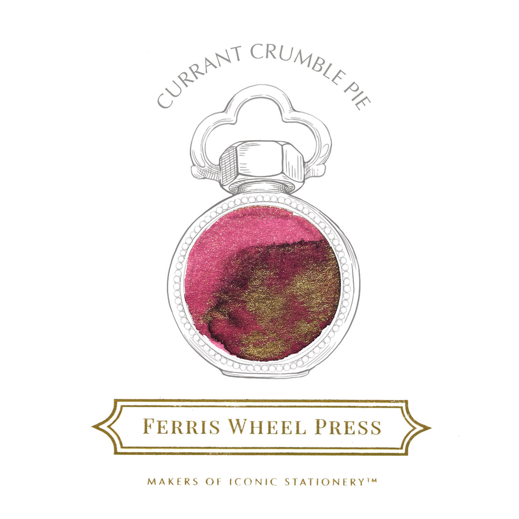 Ferris Wheel Press Fountain Pen Ink- Currant Crumble Pie