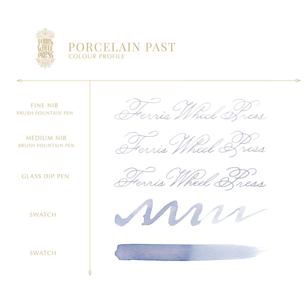 Ferris Wheel Press Fountain Pen Ink- Porcelain Past