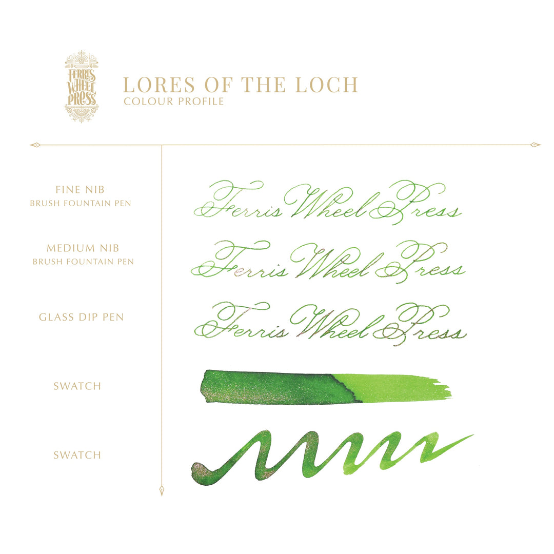 Ferris Wheel Fountain Pen Ink- Lores of the Loch