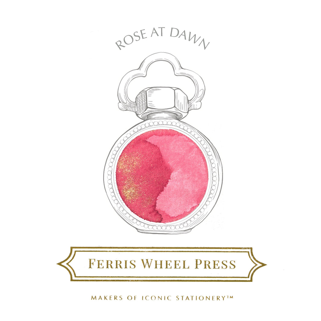 Ferris Wheel Press Fountain Pen Ink- Rose at Dawn