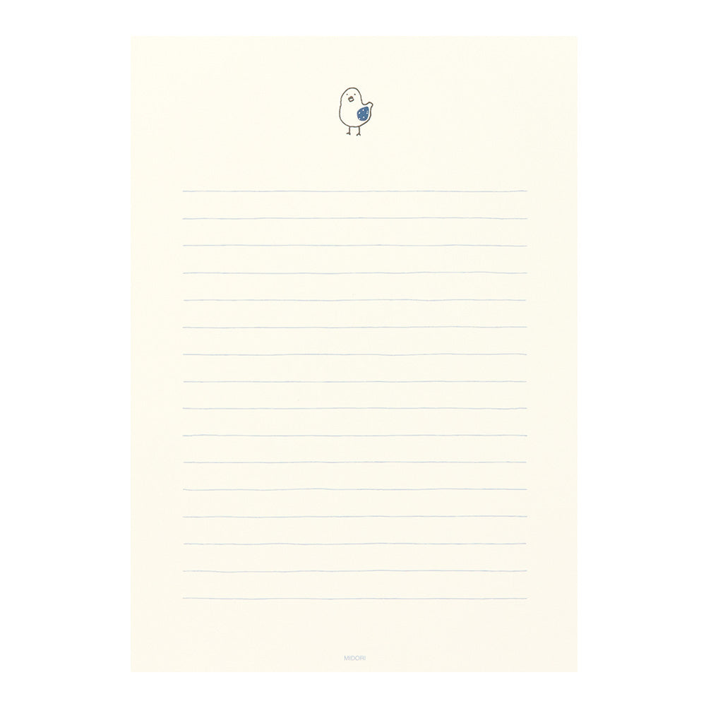 Letter Pad Blue Bird