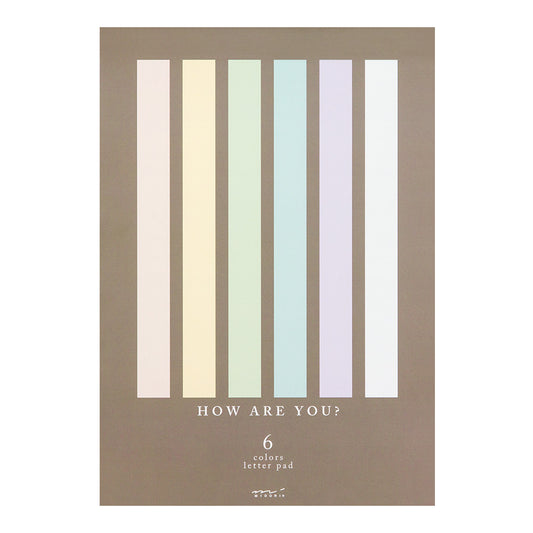 Letter Pad <B5> How are you?