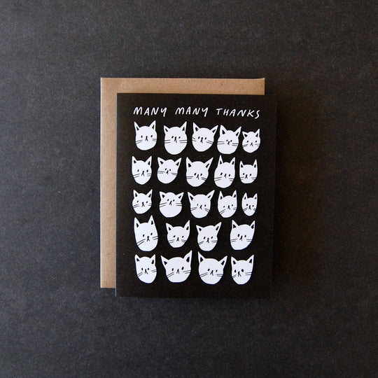 Many Many Thanks - Greeting Card