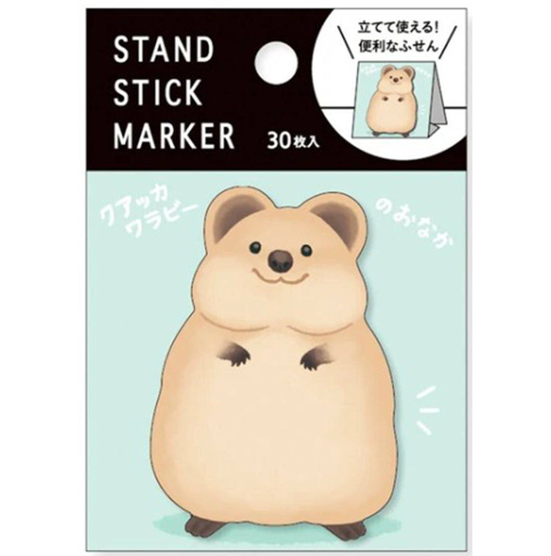 Mind Wave Sticky Notes Stand Stick Marker - Quacker Wallaby Tummy