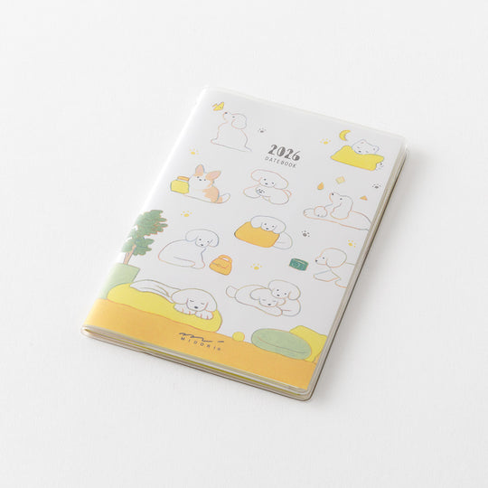 Midori Pocket Diary Mini Dog 2026