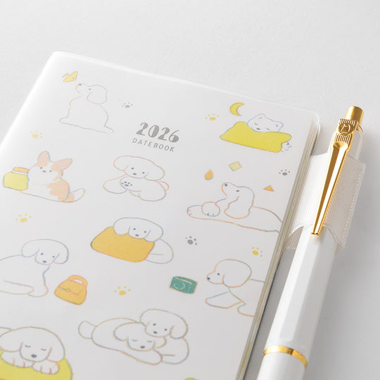 Midori Pocket Diary Mini Dog 2026