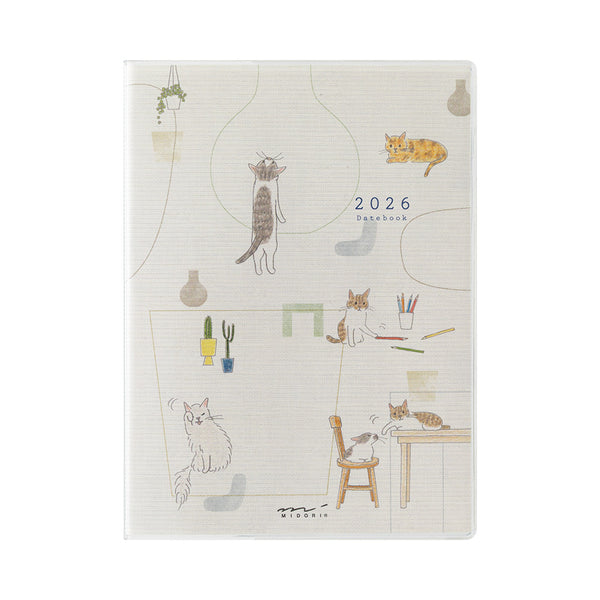 Midori Pocket Diary Cat 2026 – Toronto Pen Shoppe