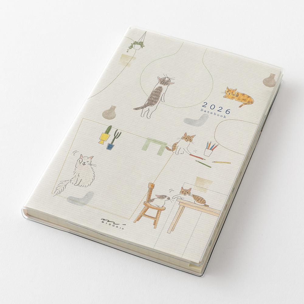Midori Pocket Diary <B6> Cat 2026
