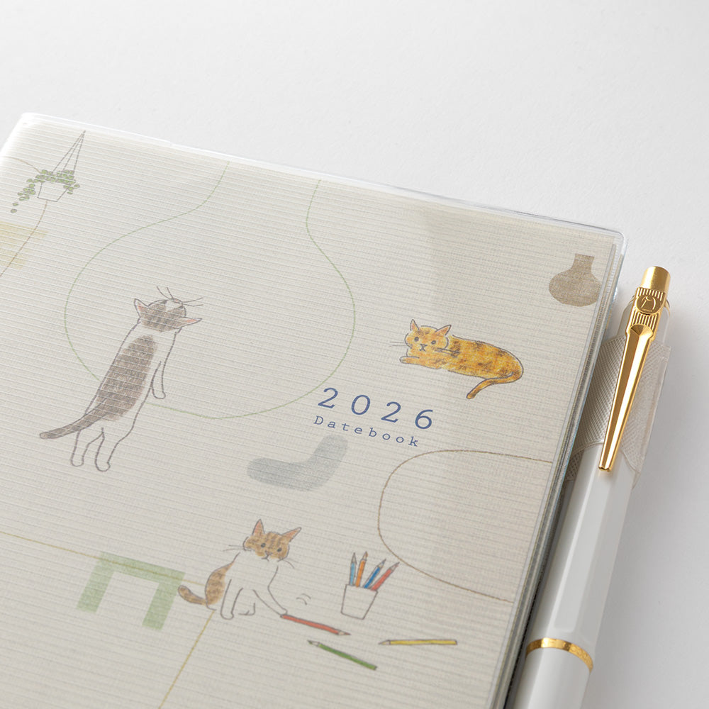 Midori Pocket Diary <B6> Cat 2026