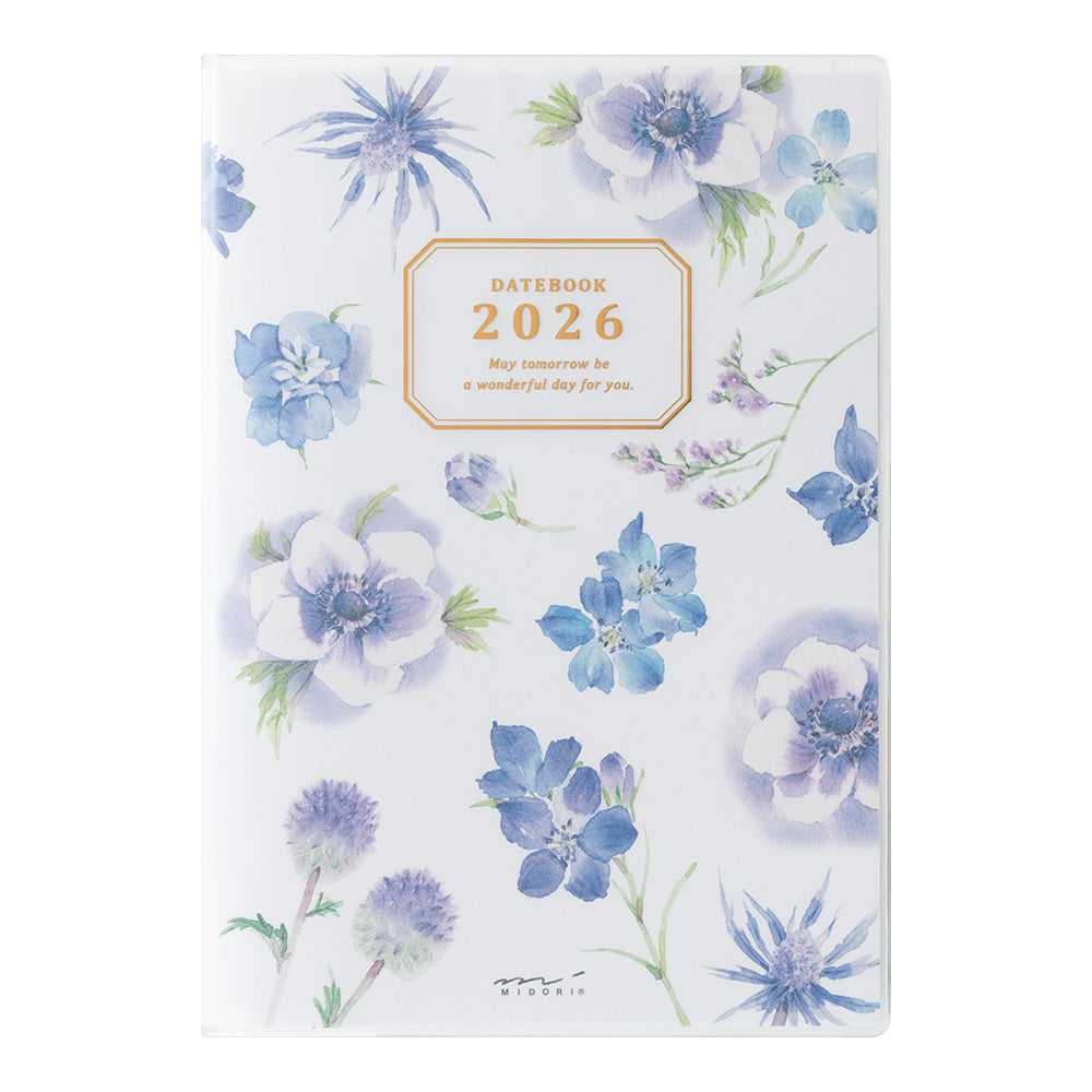 MDS Pocket Diary <B6> Country Time Flower 2026