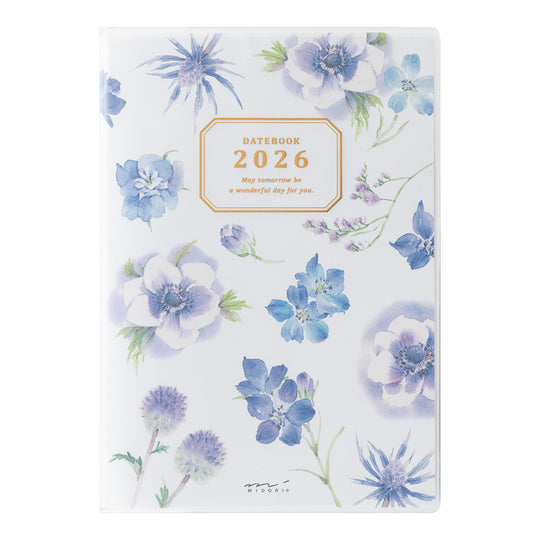 MDS Pocket Diary <B6> Country Time Flower 2026