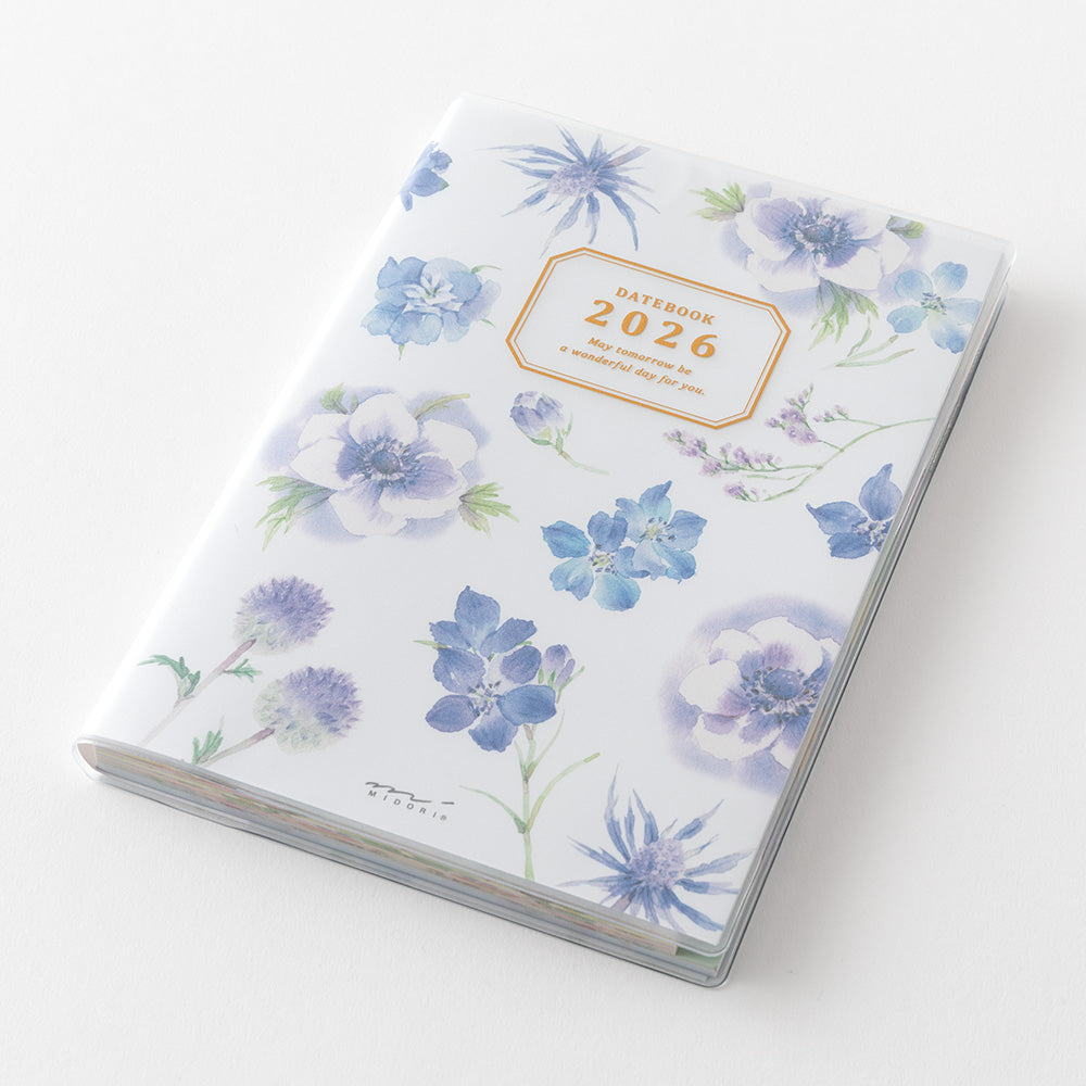 MDS Pocket Diary <B6> Country Time Flower 2026