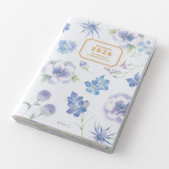 MDS Pocket Diary <B6> Country Time Flower 2026
