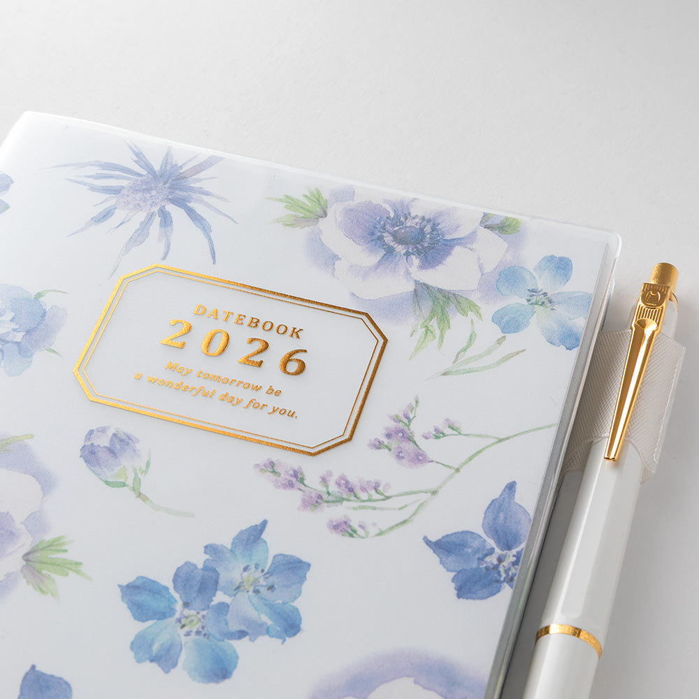 MDS Pocket Diary <B6> Country Time Flower 2026