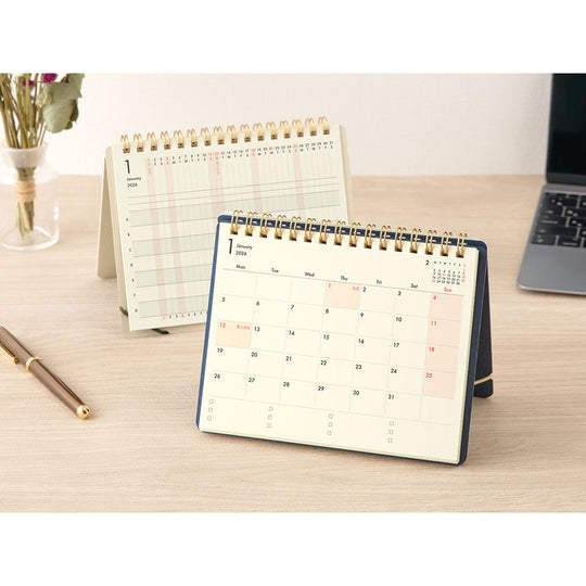Midori Plus Stand Diary <B6 Variant> Beige 2026