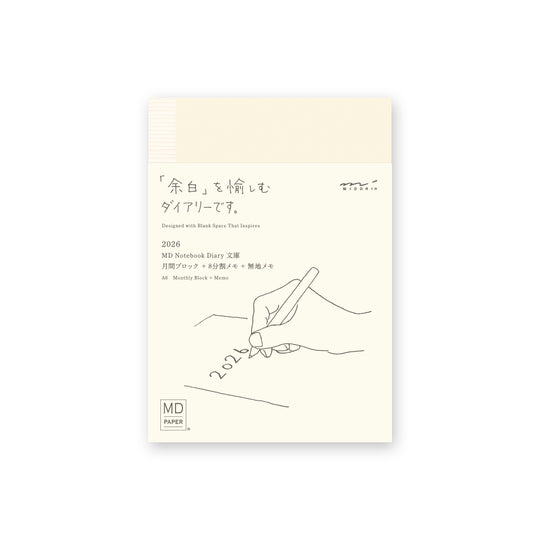 Midori A6 Notebook Diary 2026