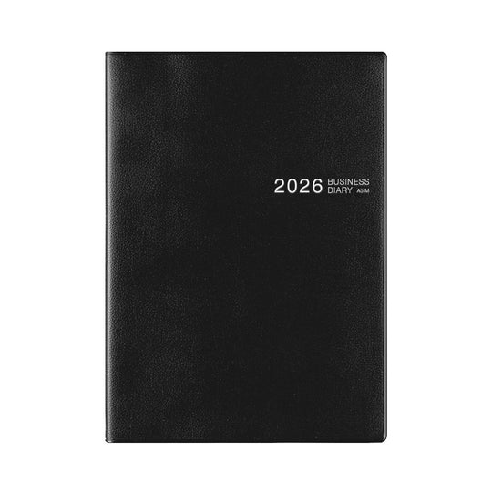 Midori Business Diary <A5> Monthly Black 2026