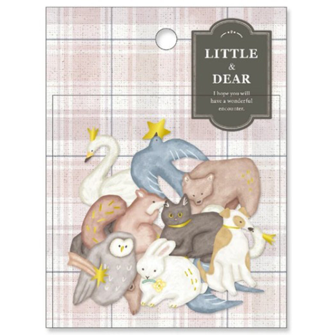 Mind Wave Stickers Little &amp; Dear- Animal
