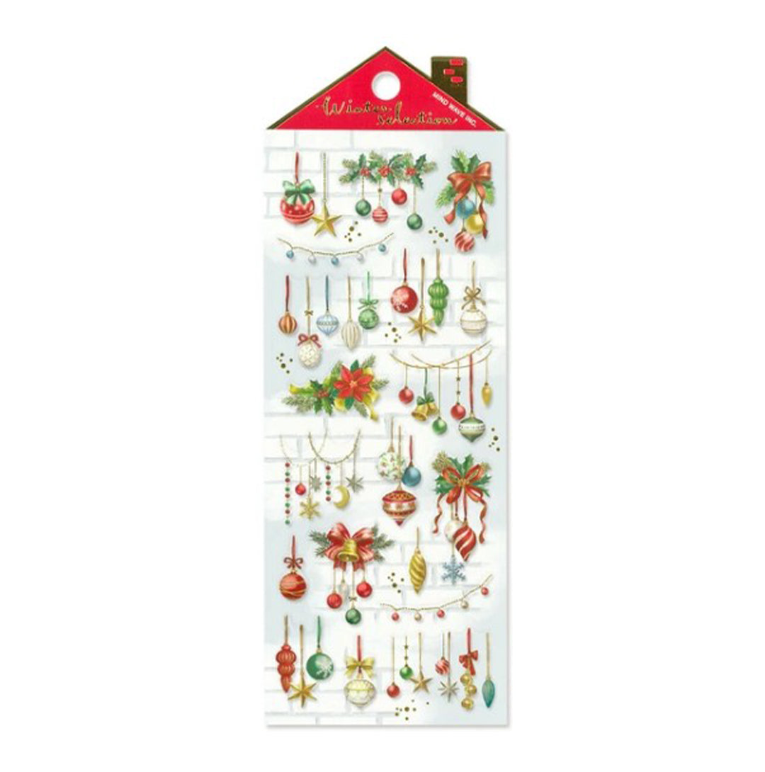 Mind Wave Stickers [2025]Winter Selection Christmas Ornament