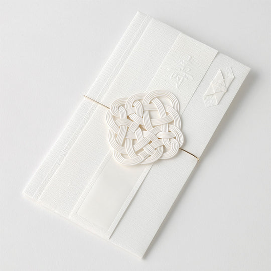 Midori Money Envelope 445 Wedding Cerebrating Color White