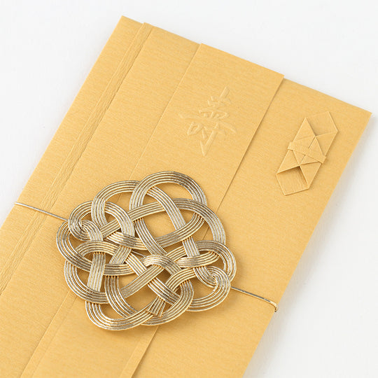 Midori Money Envelope 446 Wedding Cerebrating Color Gold