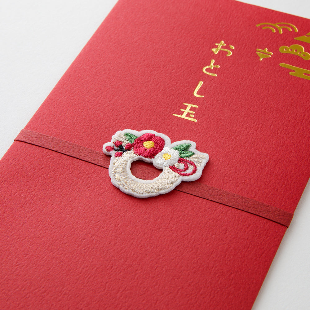 Midori Money Envelope 653 Embroidery New Year’s Gift New Year&