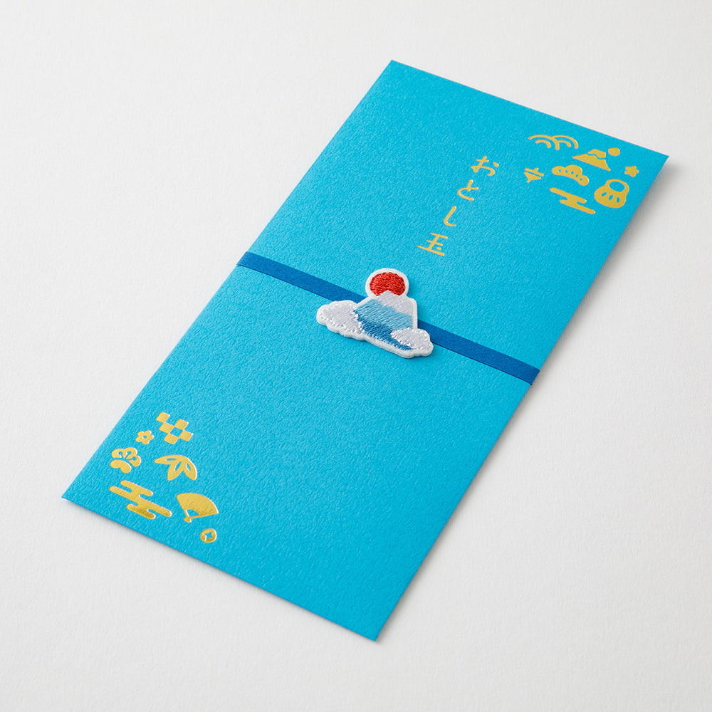 Midori Money Envelope 654 Embroidery New Year’s Gift Mount Fuji
