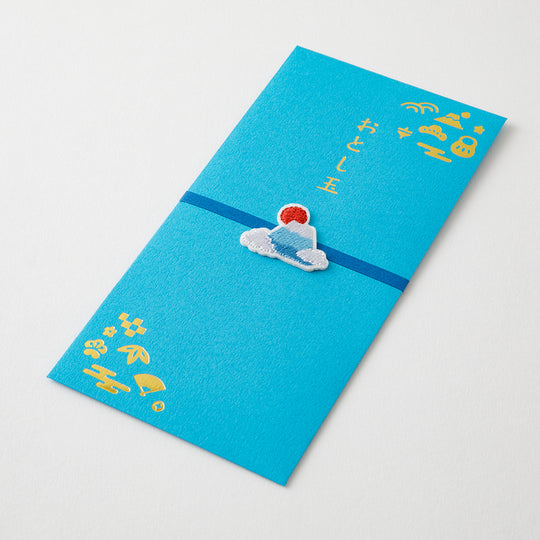 Midori Money Envelope 654 Embroidery New Year’s Gift Mount Fuji