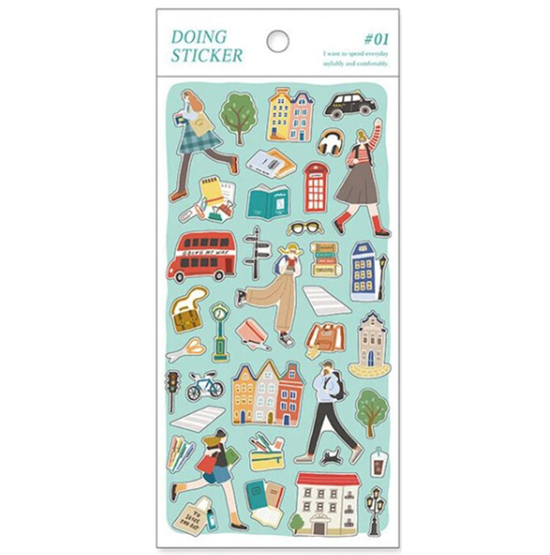 Mind Wave Doing Stickers #01 Study
