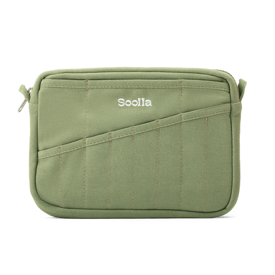 SSoolla® Studio Pouch Organizer - Ganja Green