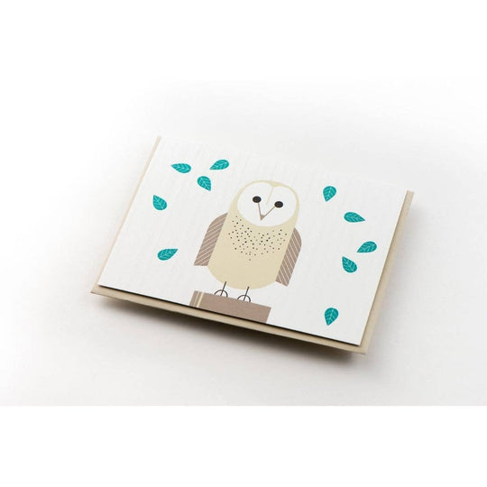 Owl Modern Card: Single Card