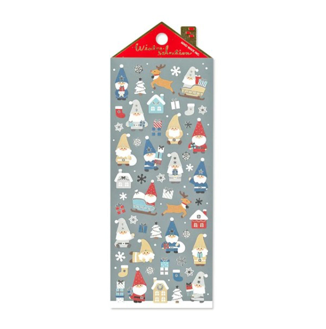 Mind Wave Stickers [2025]Winter Selection Toy Santa