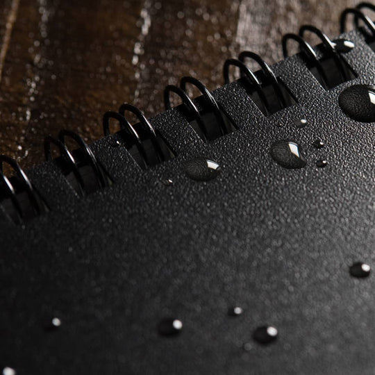 Rite in the Rain 4" x 6" Black Top-Spiral Notebook