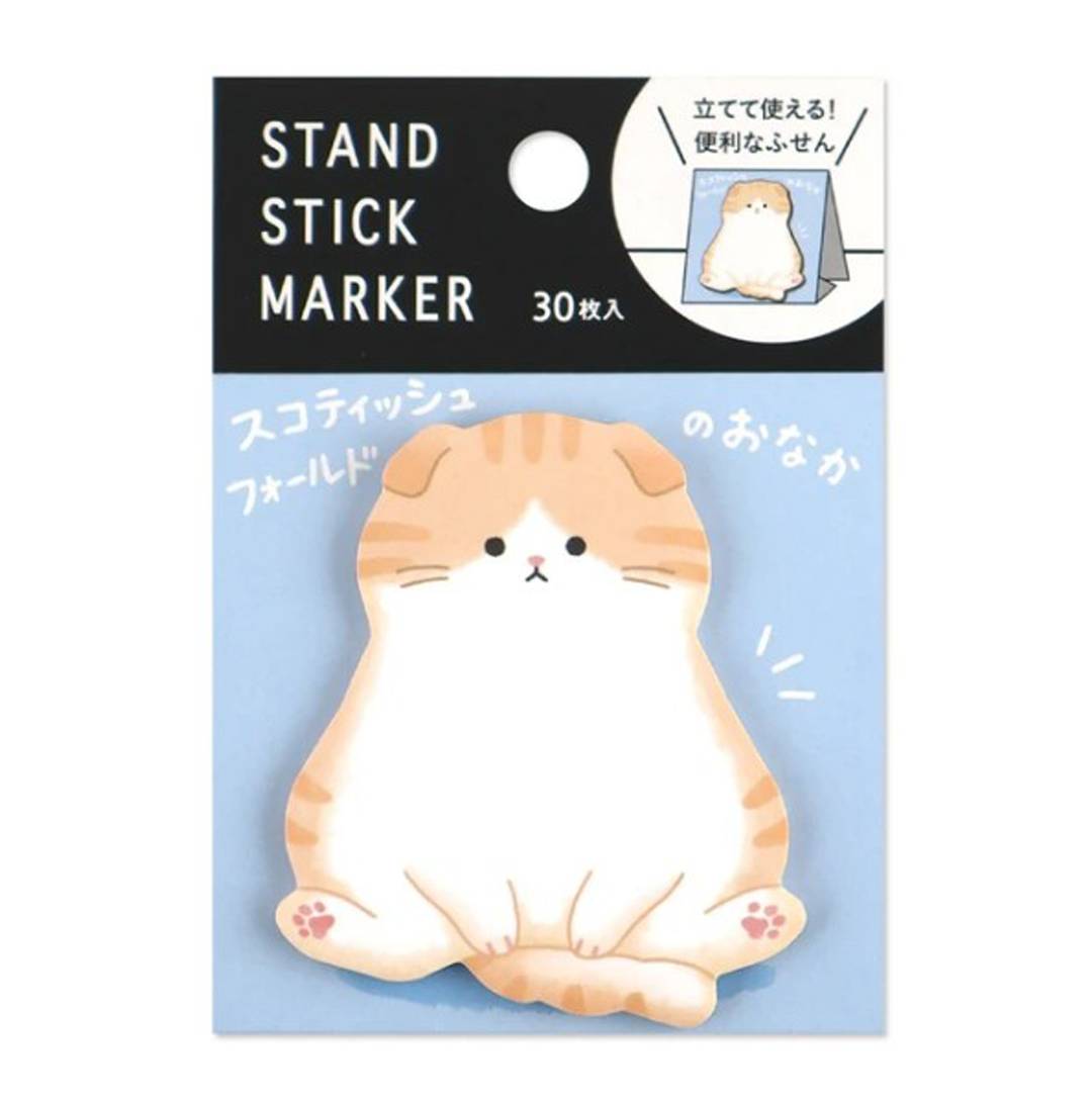 Mind Wave Stand Stick Marker Scottish Fold Tummy