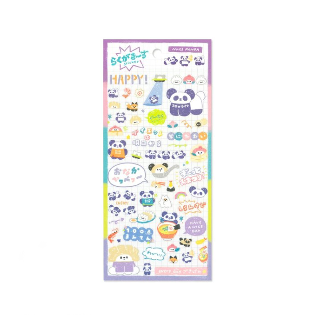 Mindwave Stickers Scribbles - PANDA