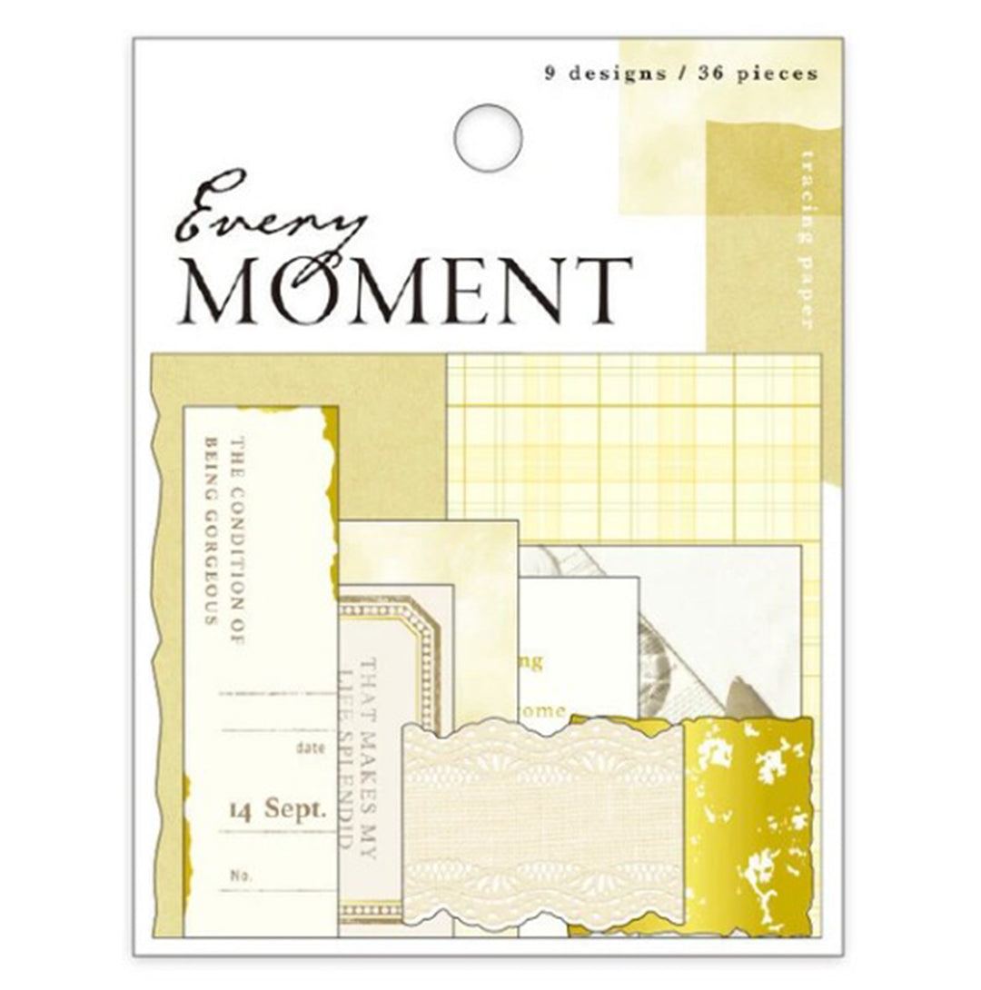 Mind Wave Sticker Every Moment Flake Yellow