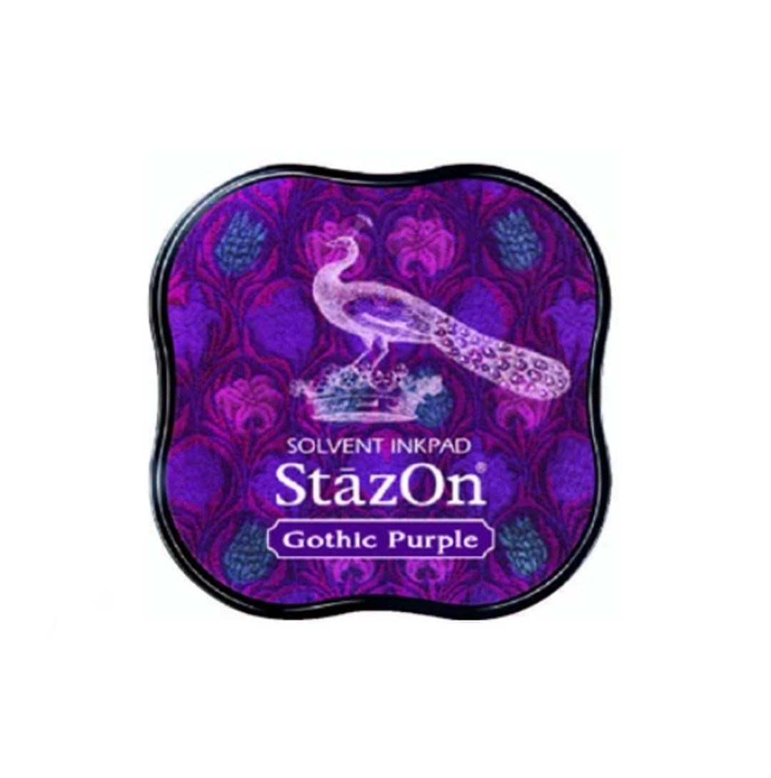 Tsukineko Stamp Stay On Midi - Gothic Purple
