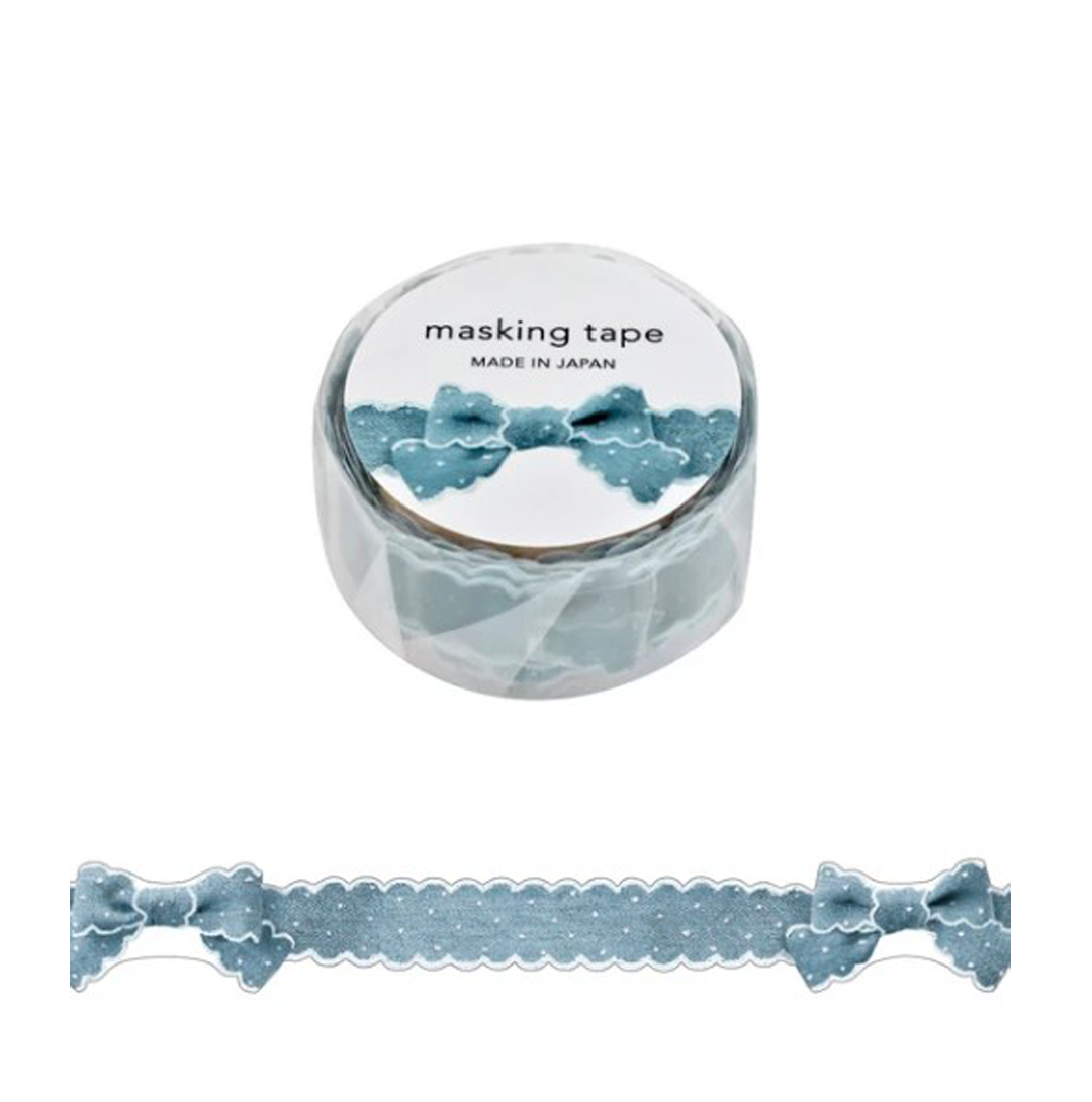 Mind Wave Washi Tape Denim Blue Die-Cut