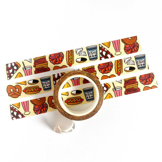 New York City Food Washi Tape