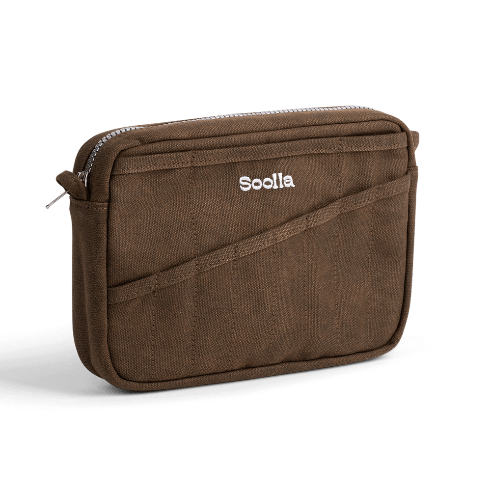 Soolla® Studio Pouch Organizer - Coffee Bean