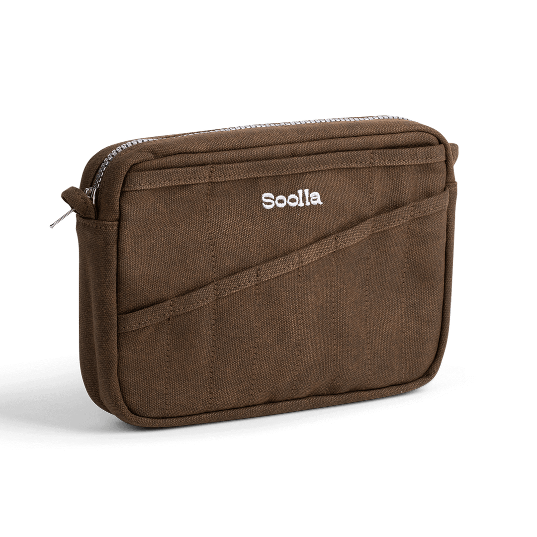 Soolla® Studio Pouch Organizer - Coffee Bean