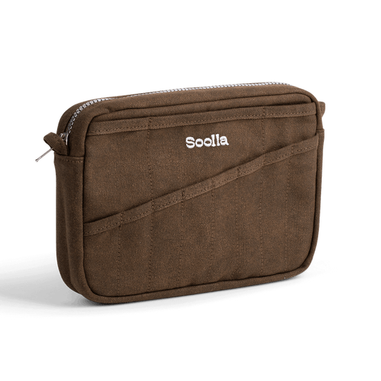 Soolla® Studio Pouch Organizer - Coffee Bean