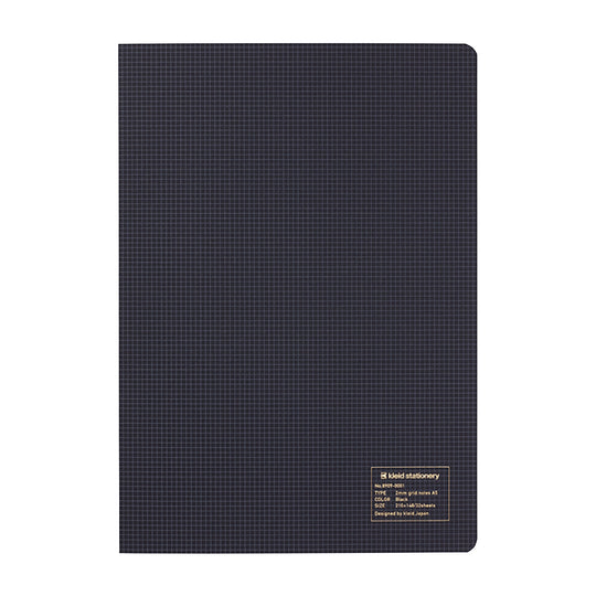 Kleid 2mm A5  Notebook- Black